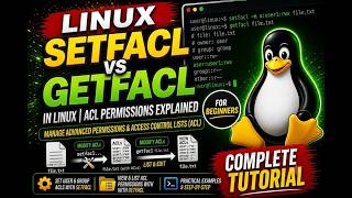 setfacl vs getfacl in Linux | ACL Permissions Explained