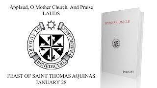 Saint Thomas Aquinas Lauds Hymn