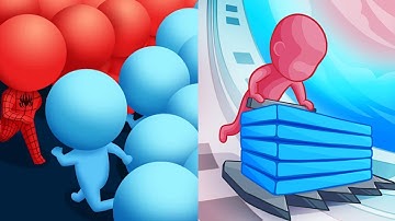 Count Masters vs Stack Colors - All Levels Gameplay Walkthrough NEW UPDATE