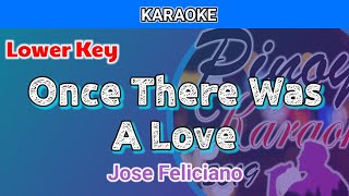 Once There Was A Love by Jose Feliciano (Karaoke : Lower Key)
