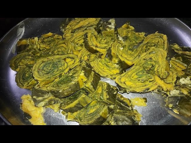 अगर अरबी के पत्ते की सब्जी ऐसे बनाओगे तो खाते रहे जाओगे /besan arbi ke patte ki sabji | indian food and beauty