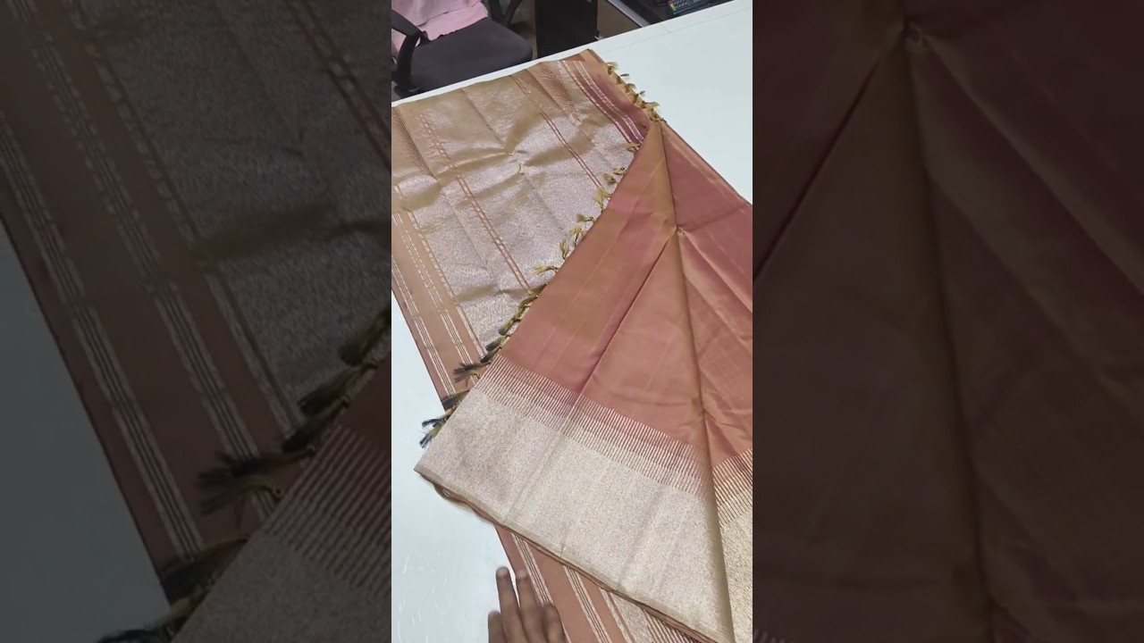 Traditional kanchipuram temple silk saree whatsapp 9847182015