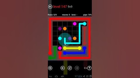 Flow Free - 9 x 9 Mania Level 147
