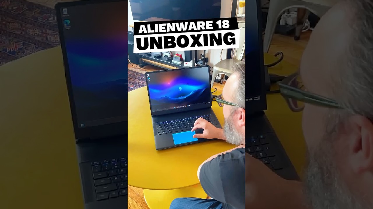 New Laptop Alienware 18 Area-51 32GB Intel Core Ultra 9 SSD 2T