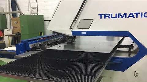 TRUMPF TC 2000 R CNC punching machine (2003) id10435: