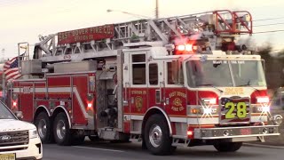 Toms River East Dover Fire Company Ladder 2865 Responding 1-10-25