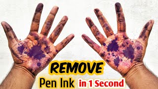 Pen Ink Remover From Hand | How To Remove Pen Ink From Hand