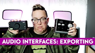 Audio Interface Facts | Export happens on the Chipset!