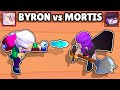 BYRON vs MORTIS  | 1vs1 | NUEVO BRAWLER | EL MEJOR MITICO | BRAWL STARS
