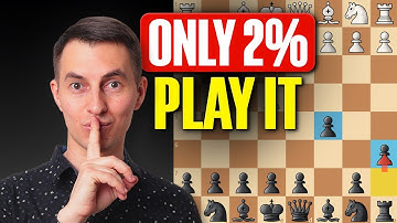 RARE Chess Opening for Black Against 1.e4