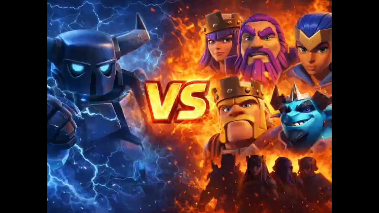 5 Heroes vs. Pekka M.M.O.M.: Who's Stronger? 