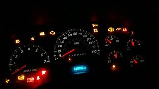 2008 GMC Envoy dashboard startup 2