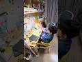 Here in China my son teaches my daughter English