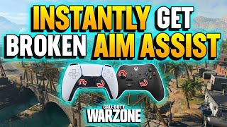 How To Get "Sticky" Aim Assist In Warzone/DMZ | Best Aim Assist Settings/Movement