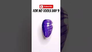 STOP buying expensive nail tools! 🚫💅 No Tool Nail Art Day 8 #nailart #simplenails #naildesign