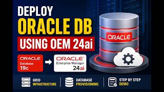 Provision Oracle restart Database Using OEM 24ai | Grid Infrastructure & Database Deployment