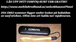 Lås Upp Comviq Surf Gratis