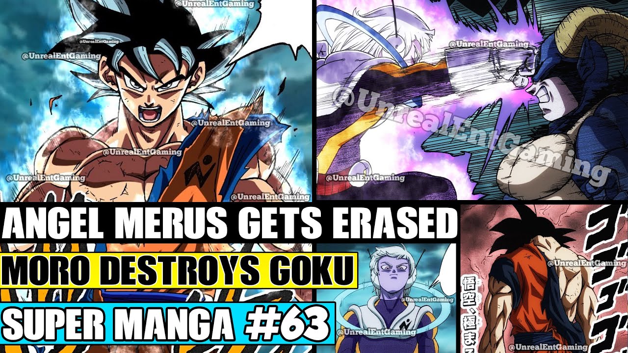 Goku Vs Moro Manga Colored