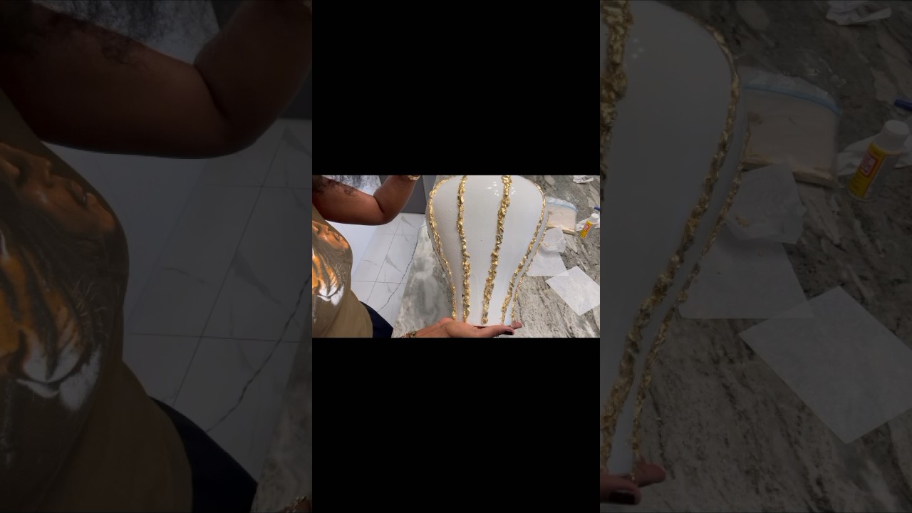 DIY VASE UPGRADE —— Similar to WAYFAIR Ginger Jar Inspired 