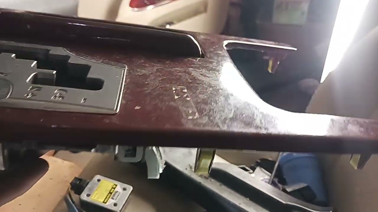 2008 LEXUS GS 350 YAW SENSOR CONSOLE SHIFTER REMOVAL REPLACEMENT VSC ABS LIGHTS DASH 