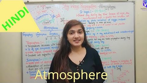 Atmosphere - Introduction | Troposphere I Ionosphere I D,E,F Layer I Sporadic E Layer I Hindi