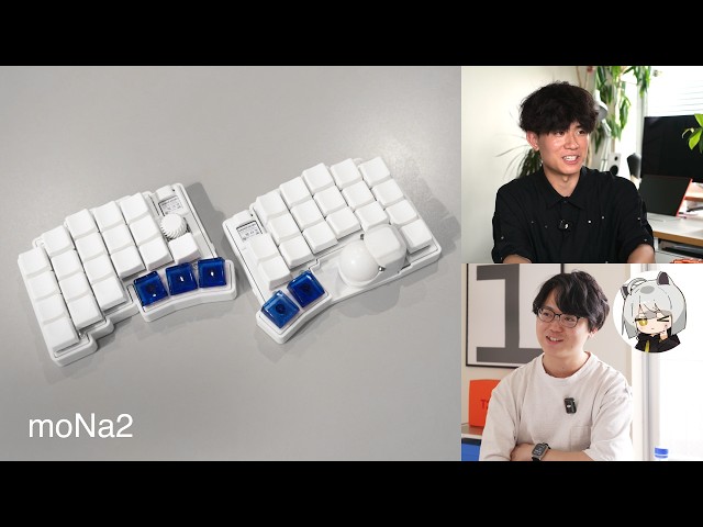 Talking About the Split Wireless Keyboard moNa2 - YouTube