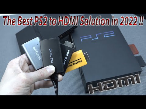 PS2 to HDMI : upscaler pour passer la PS2 en HDMI