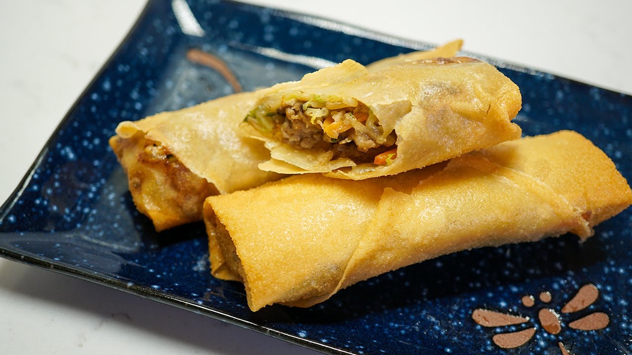 Chinese Spring Rolls: Edible Gold Bars for Luck and Fortune. - YouTube