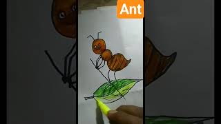 Details Ant #shorts #drawing #art #painting #colours #easy drawing #hands work Guide