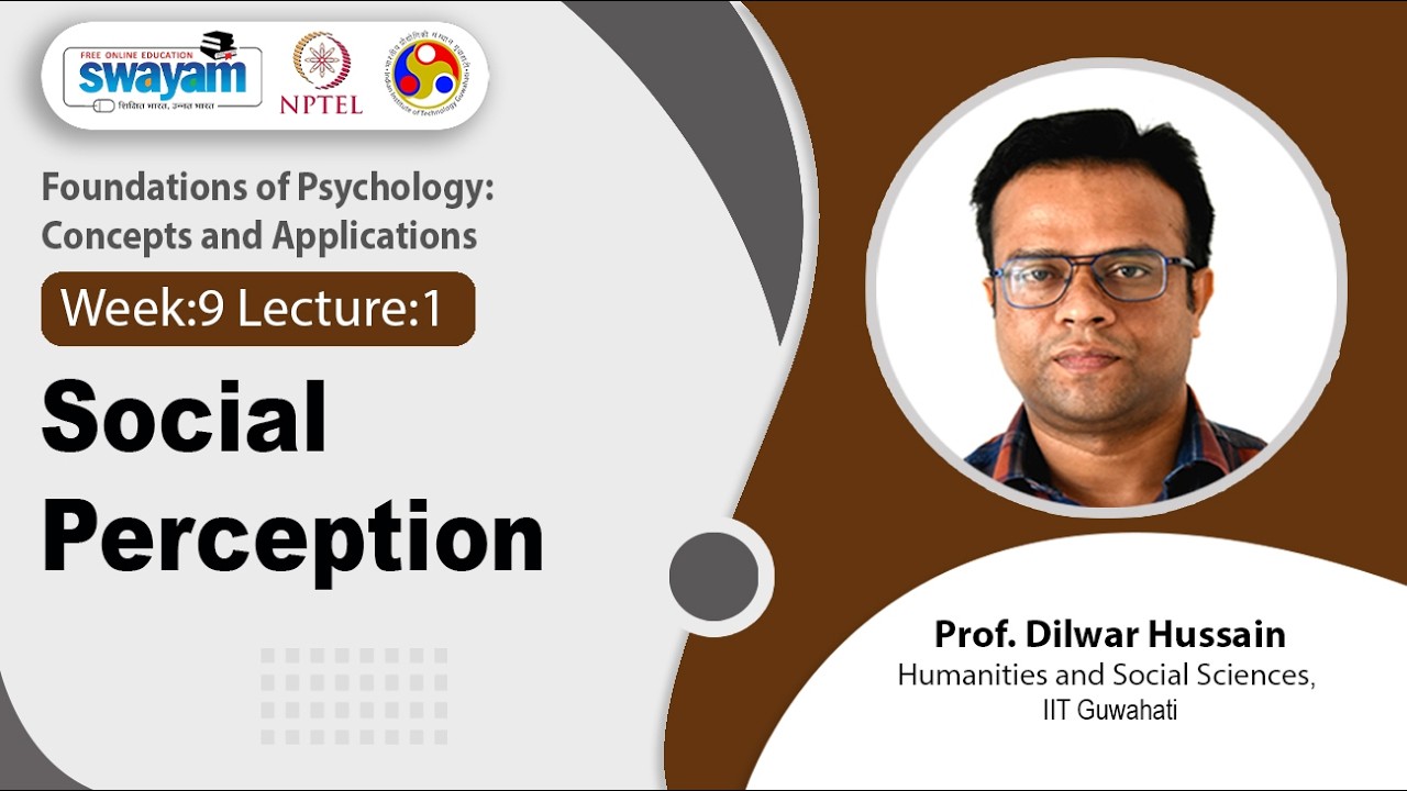 Lec 22: Social Perception