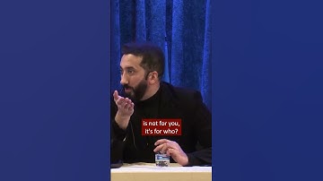 Not Every Surah is For You - Nouman Ali Khan