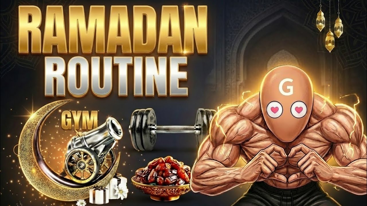How to Maintain Muscle in Ramadan 2026 | Full Workout & Diet Guide. 