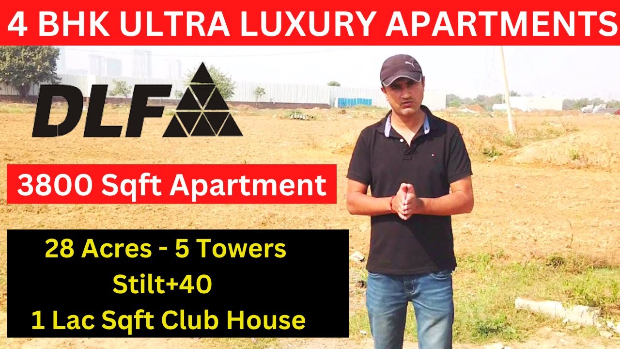 DLF sector 63 Gurgaon Ultra Luxury 4 BHK apartments by DLF on Golf