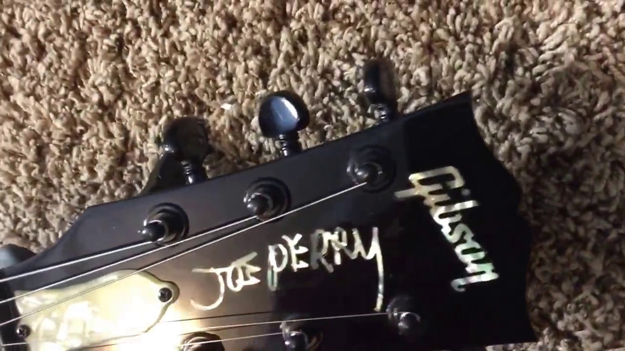 Trogly's Guitars: 1996 Gibson Les Paul Joe Perry Custom Shop - 1