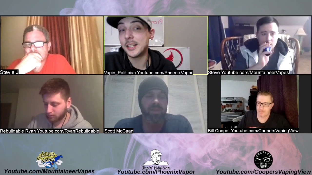 Mountaineer Vapes Live Stream