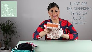 What are all the different types of cloth nappy?