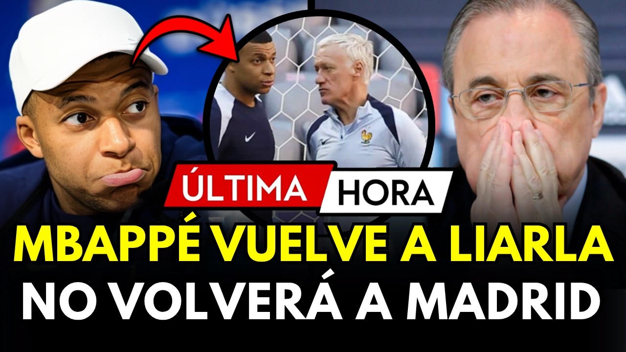 🚨¡MBAPPE VUELVE A LIARLA! NO VOLVERÁ AL MADRID TRAS EL PARON DE SELECCIONES Y FLORENTINO ESTALLA