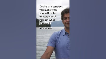 Desire = Self-Inflicted Pain | #NavalRavikant Quote #Shorts