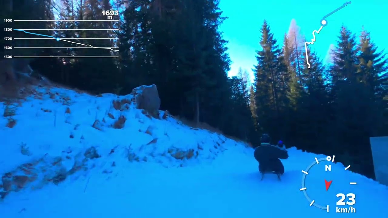 Pista slittino fraina BELLAMONTE 