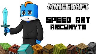 Speed Art Arcanyte - Avatar Minecraft