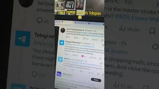 NEET paper leak V/S telegram india #funny #viral #vuralvideo #telegram #comedy #videoviral #shotsvid