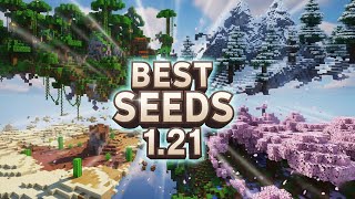 Best Minecraft Seeds 1.21 – 1.21.8 🌍 | Survival, Villages, Structures & Biomes
