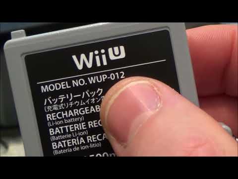 Video: Wii U GamePad Batterilevetid Detaljeret