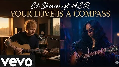Your Love is a Compass - Ed Sheeran ft H.E.R. ( 2025 Official Music Video)  Deep Emotional Love Song