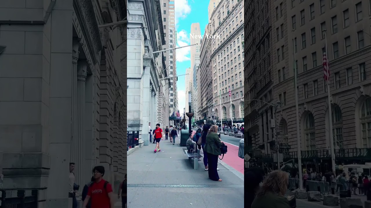 Финансовый район, Нью-Йорк, штат Нью-Йорк 🇺🇸 