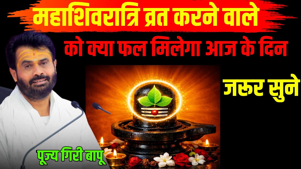महाशिवरात्रि के दिन क्या हुआ था? | व्रत का महत्व और Shiv Ji का संदेश | GIRI BAPU 🔱