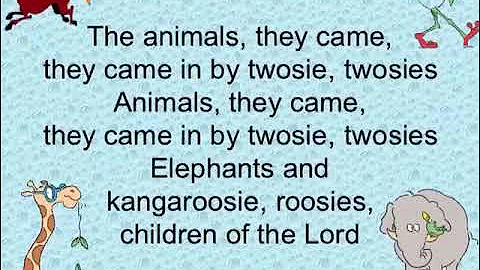 Arky Arky ~ Andrew Chinn ~ lyric video