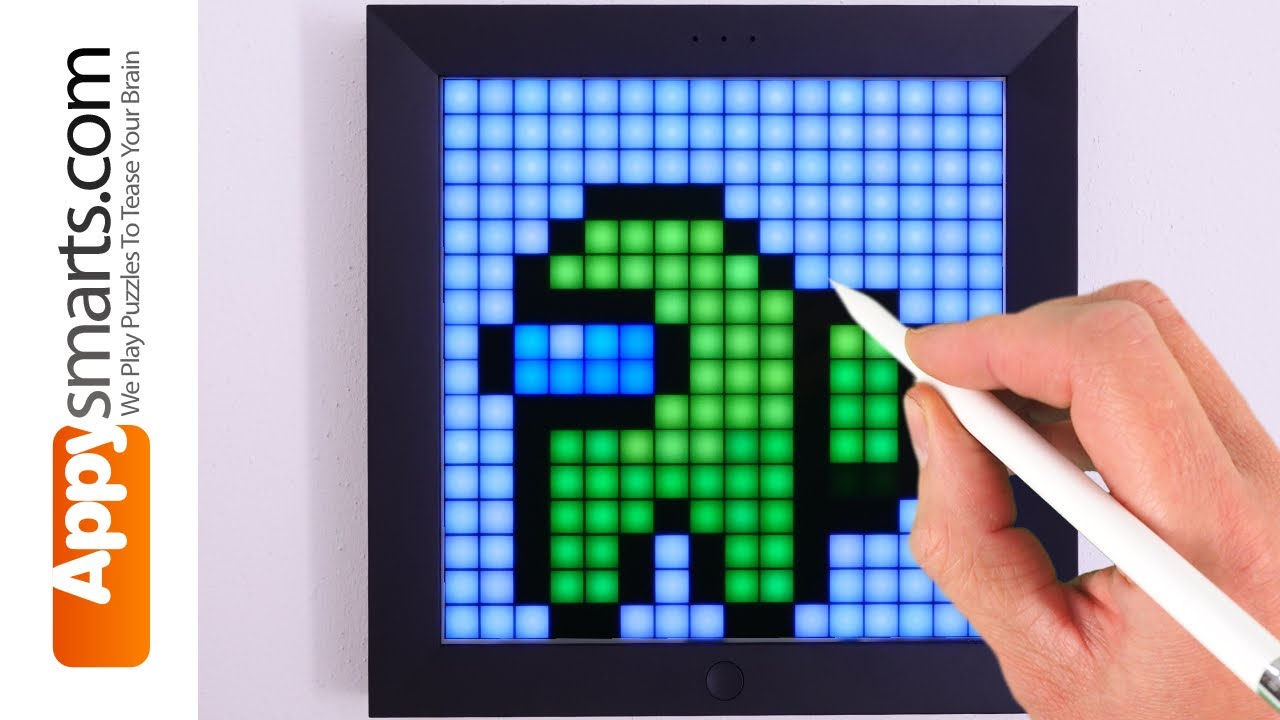 Simple Among Us Impostor Animation For Pixoo Pixel Art Display Step