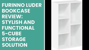 Furinno Luder Bookcase Review: Stylish and Functional 5-Cube Storage Solution