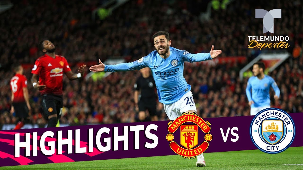 Manchester United vs. Manchester City: 0-2 Goals & Highlights | Premier